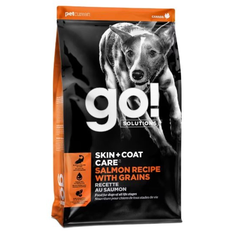 Petcurean GO! Skin + Coat Care Salmon Recipe with Grains
