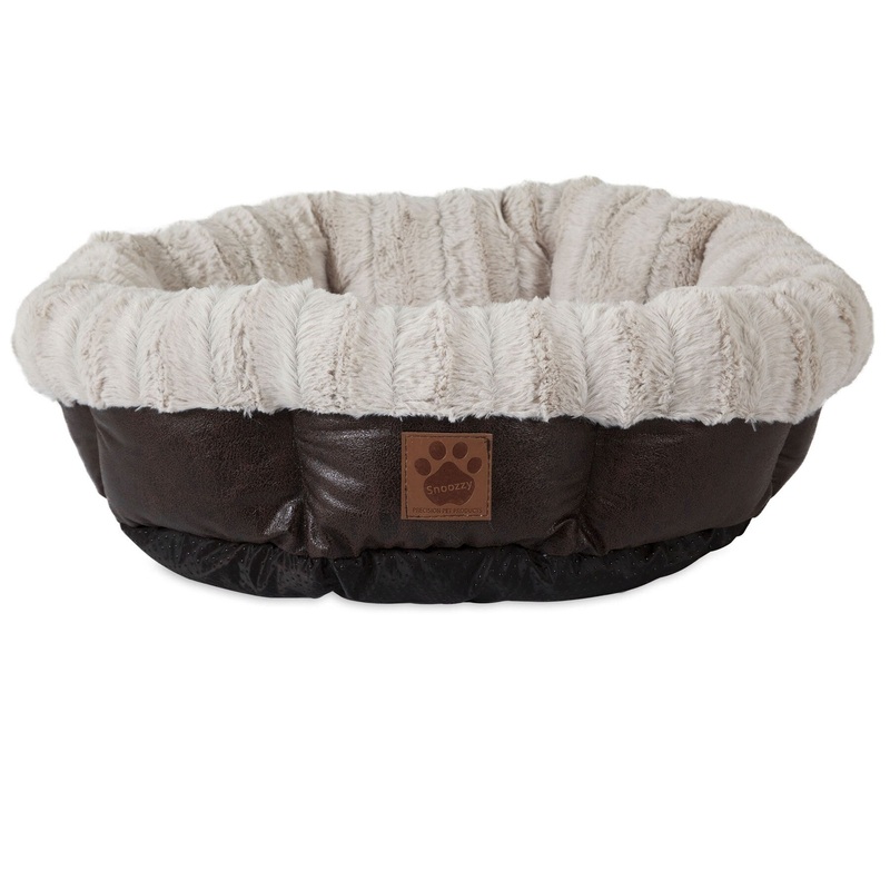 Petmate SnooZZy Rustic Luxury Ultra Cuddler Pet Bed