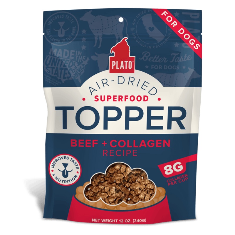 Plato Beef & Collagen Food Topper Recipe For Dogs
