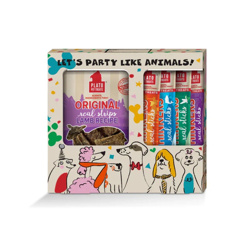 Plato Celebration Gift Box Dog Treats