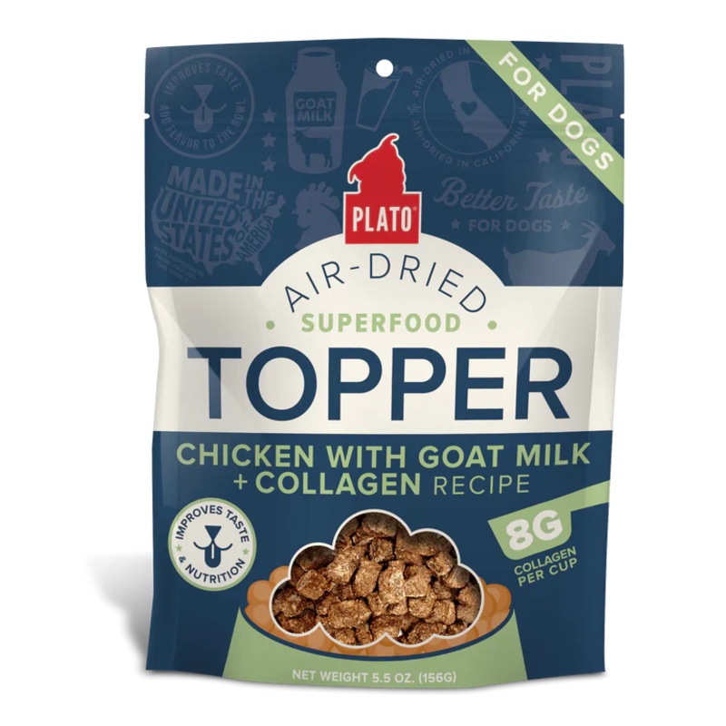 Plato Superfood Chicken with Goat Milk & Collagen Food Topper