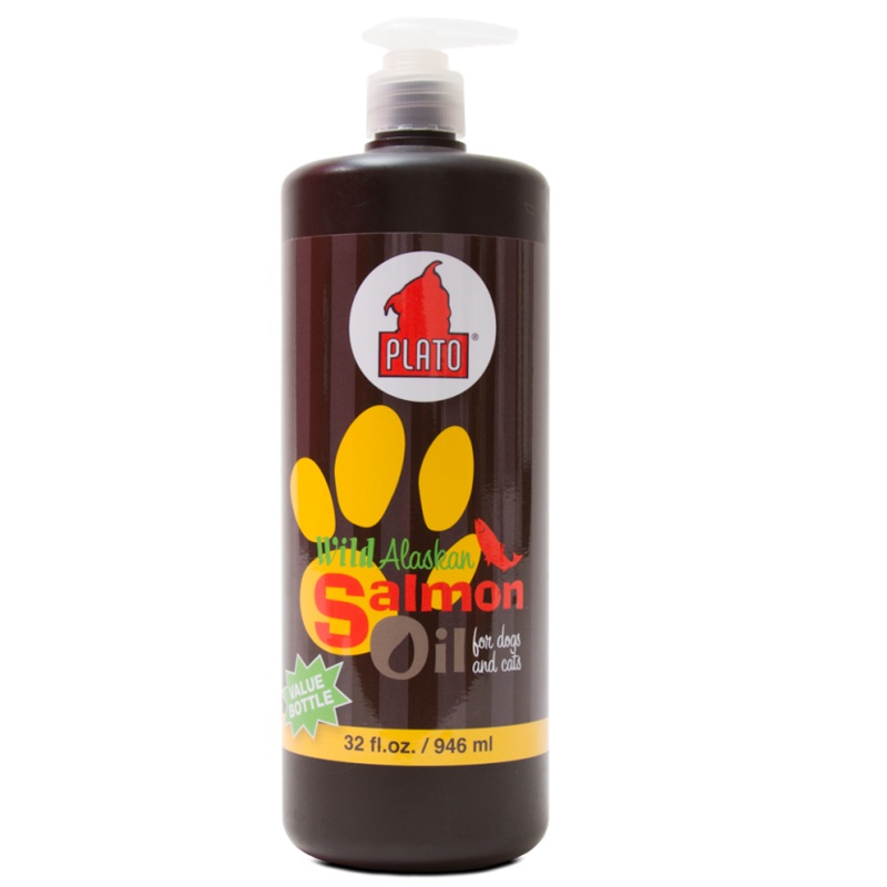 Plato Wild Alaskan Salmon Oil For Dogs & Cats