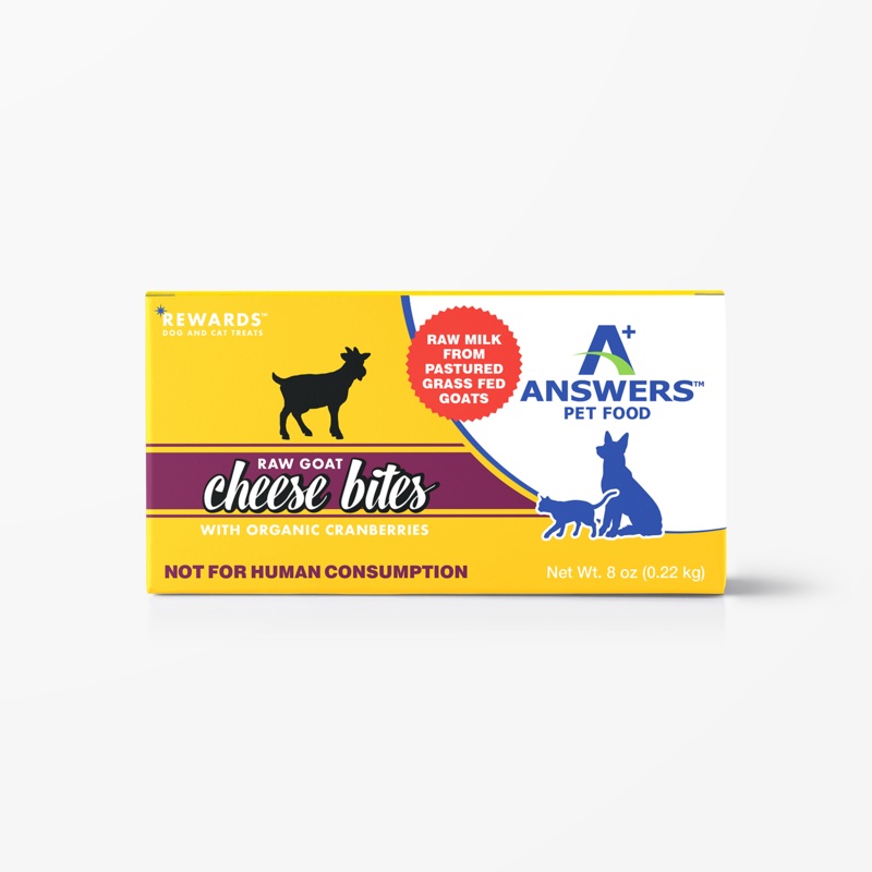 Answers RewardsTM Raw Goat Cheese  Organic Cranberries