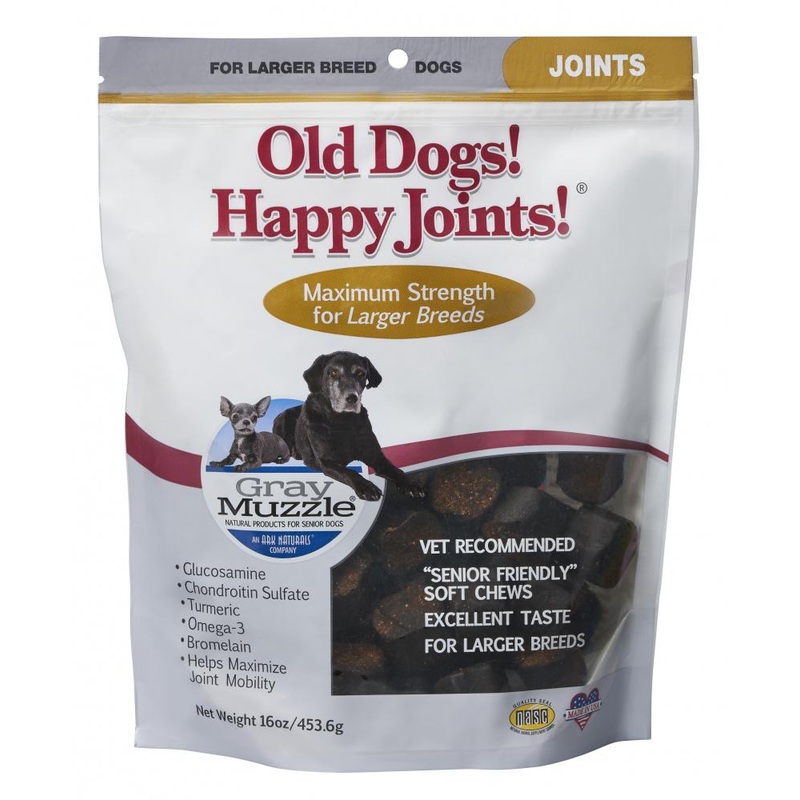 Ark Naturals Gray Muzzle  Old Dogs! Happy Joints! Dog Treats