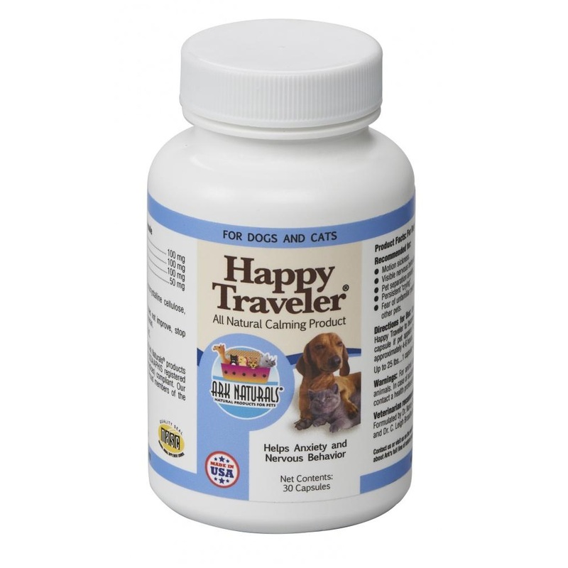 Ark Naturals Happy Traveler Supplements For Dogs and Cats