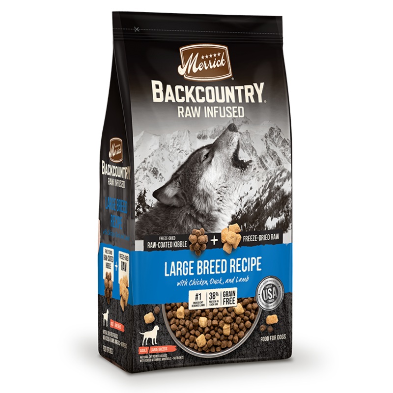 Backcountry - Raw Infused - Large Breed Recipe