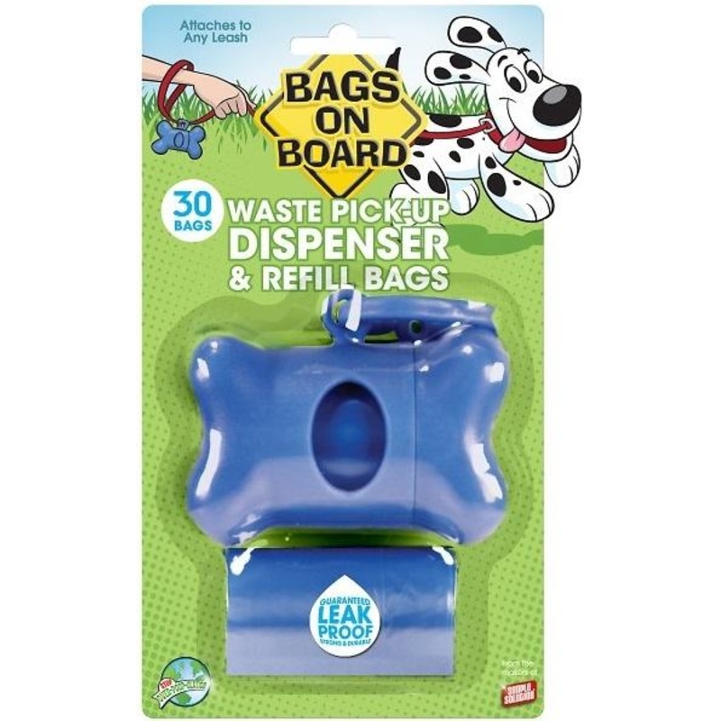 Bags on Board Blue Bone Dispenser (30-ct)