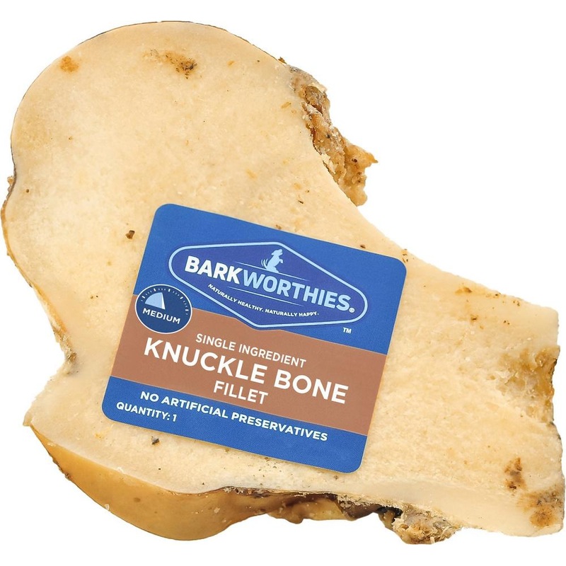 Barkworthies Knuckle Bone Beef Fillet Dog Chew for Medium & Large Breed Dogs