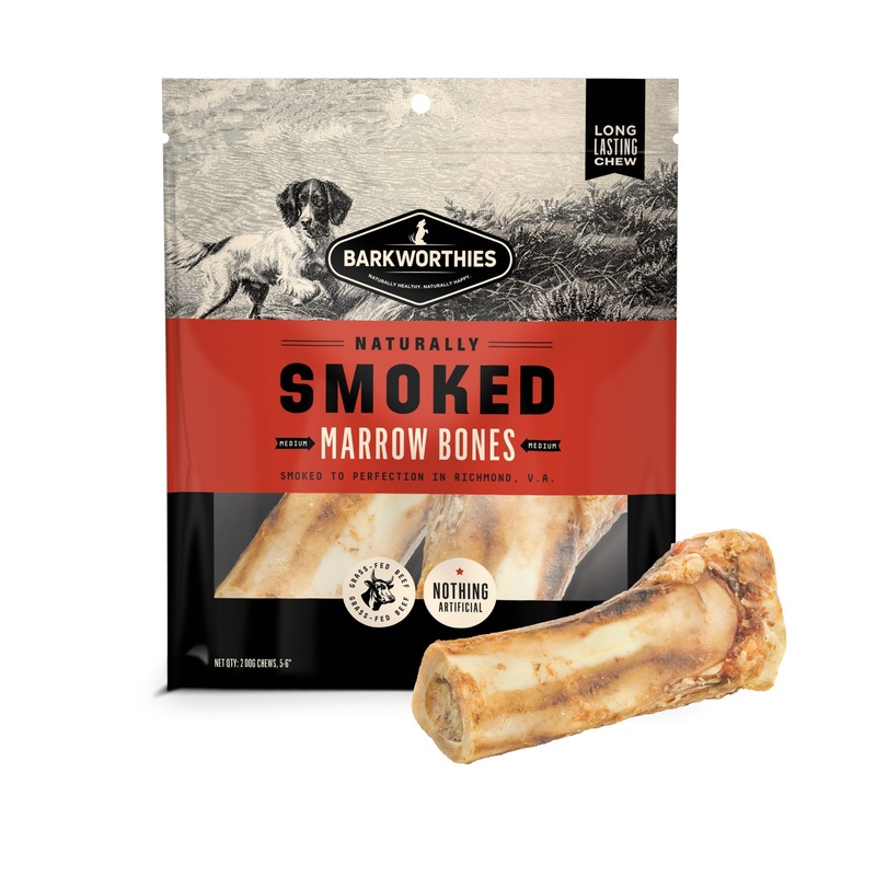 Barkworthies Naturally Smoked Marrow Bones Dog Treats
