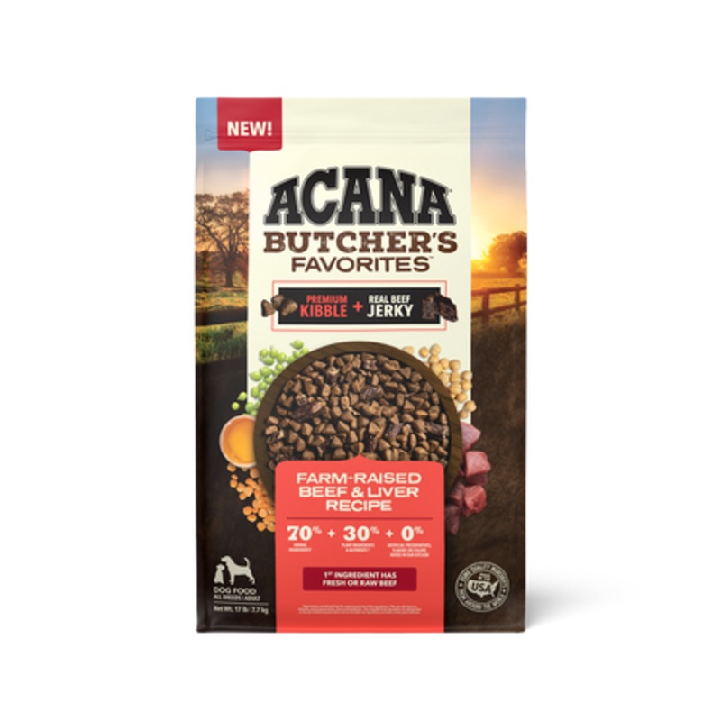 ACANA Butcher's Favorites Farm-Raised Beef & Liver Recipe Dry Dog Food
