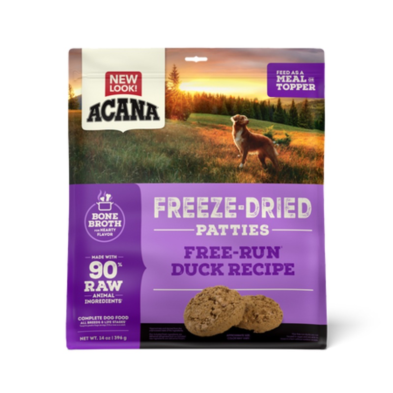 ACANA Freeze Dried Patties Duck Recipe Dog Food & Topper