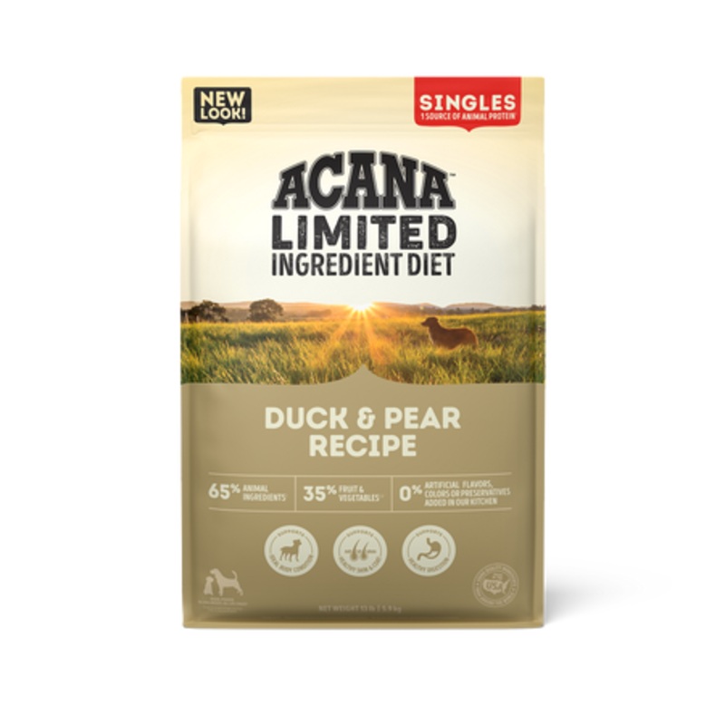 ACANA Singles Limited Ingredient Dry Dog Food Duck & Pear Recipe