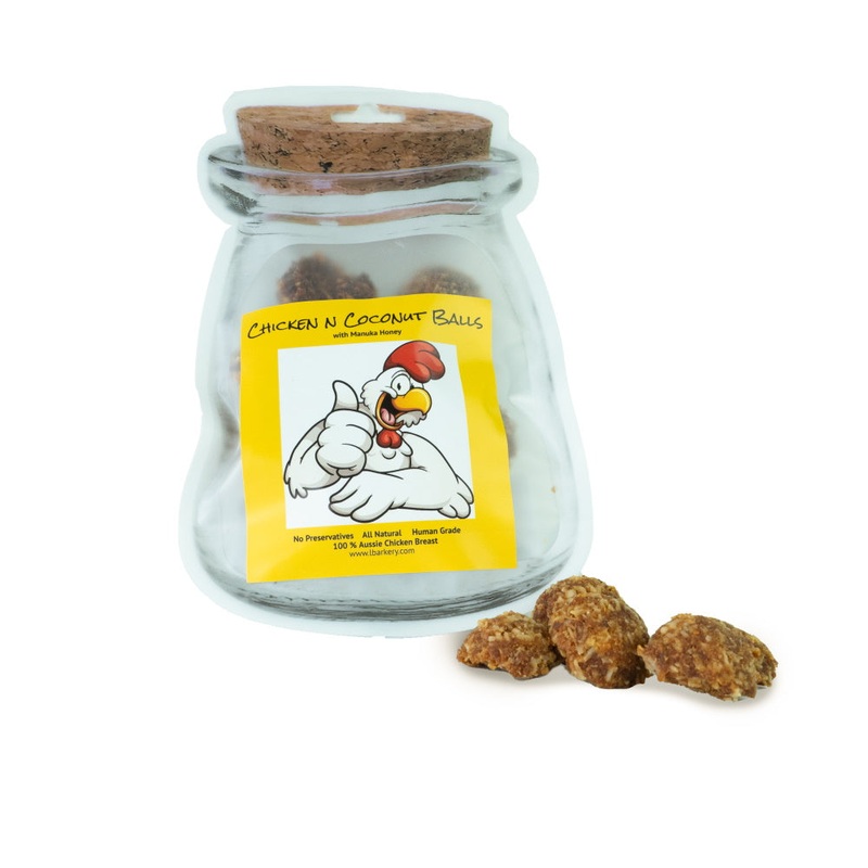 L'Barkery Chicken & Coconut Balls