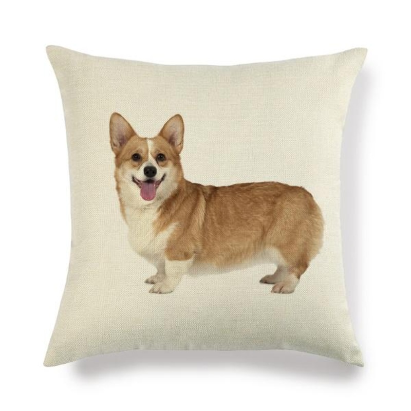 Pembroke Welsh Corgi Throw Cushion