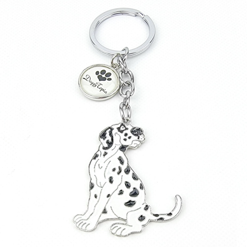 Key Ring Dalmatian