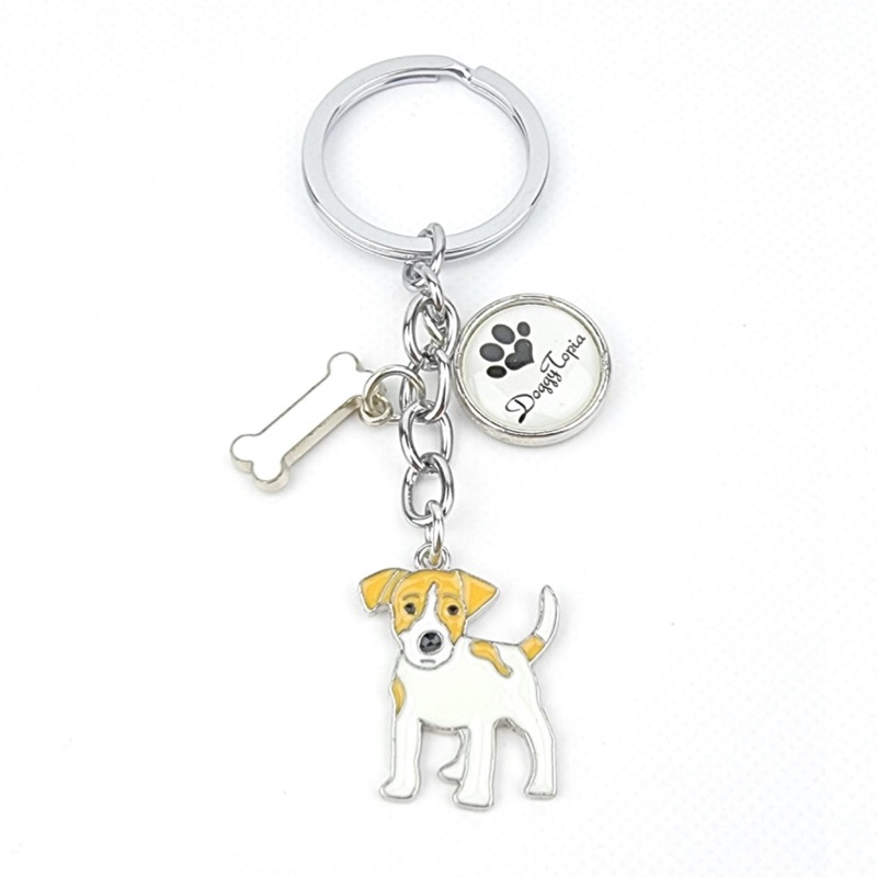 Key Ring Jack Russell