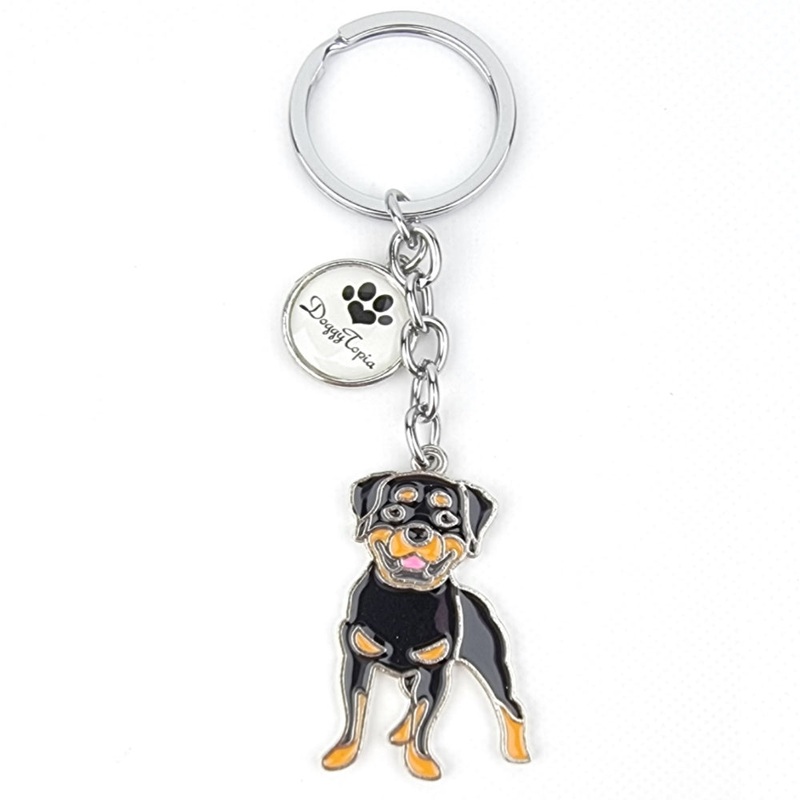 Key Ring Rottweiler