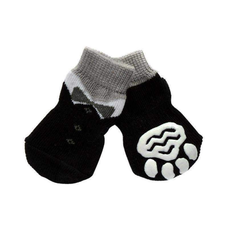 Tuxedo Black Dog Socks