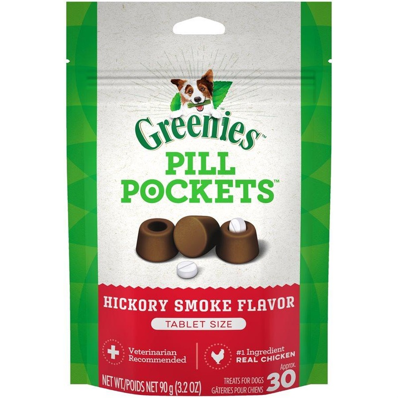 Pill Pockets Dog Hickory Smoke 3.2oz Tablet