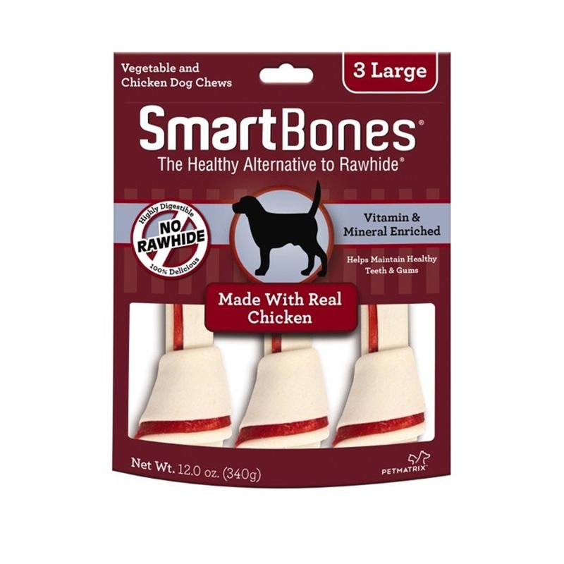 Spectrum Smart Bones Chicken Large 3 Pack