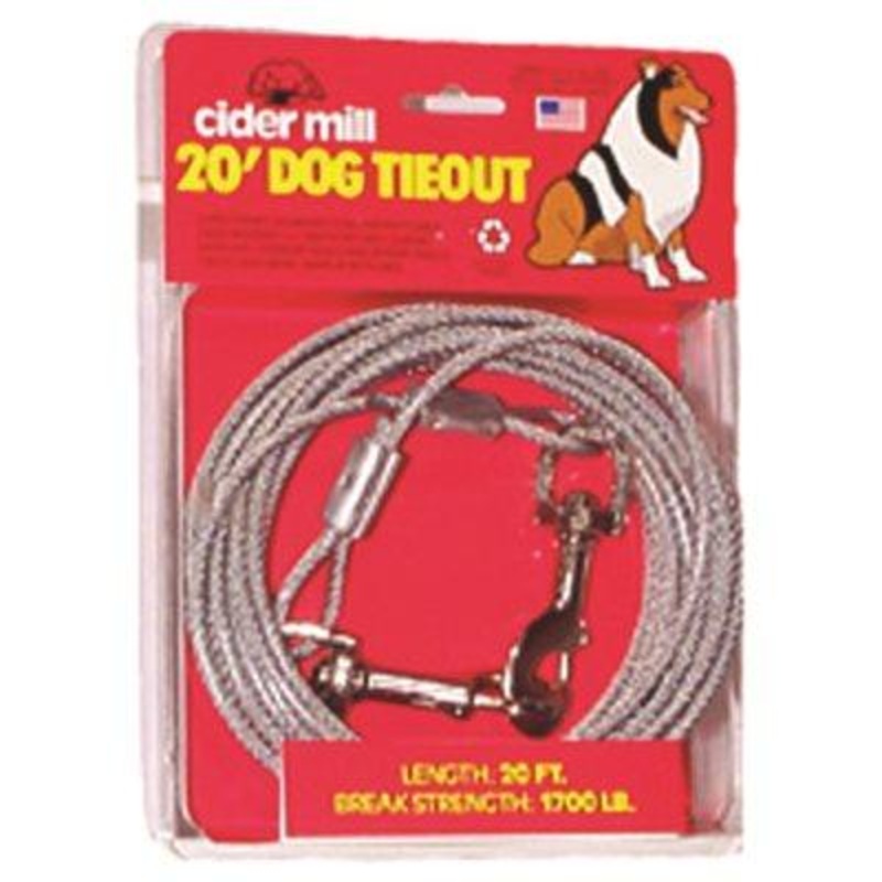 Tie Out Dog 15' Heavy