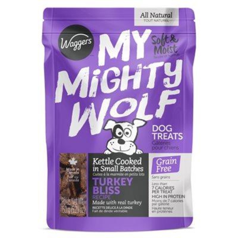 Waggers My Mighty Wolf Turkey 150g
