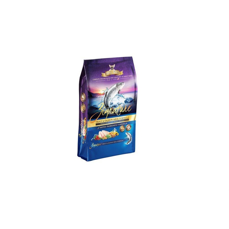 Zignature Dog Limited Ingredient Grain Free Trout & Salmon Small Bites 13.5LB