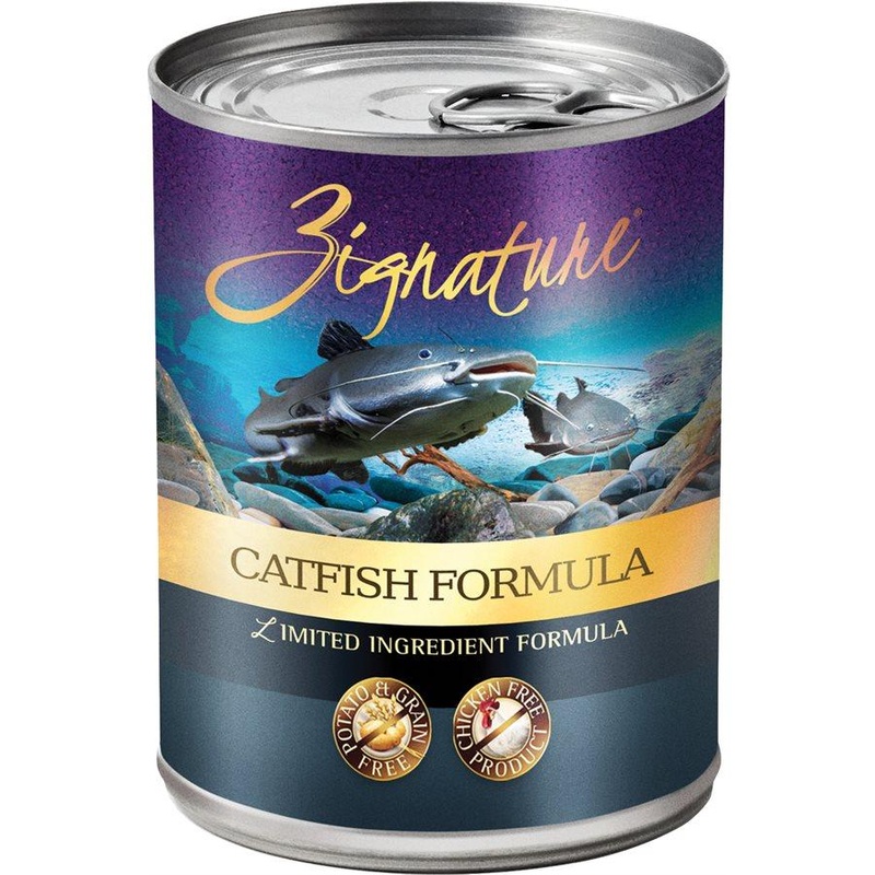 Zignature Limited Ingredient Grain Free Catfish Dog Food 12/13 oz