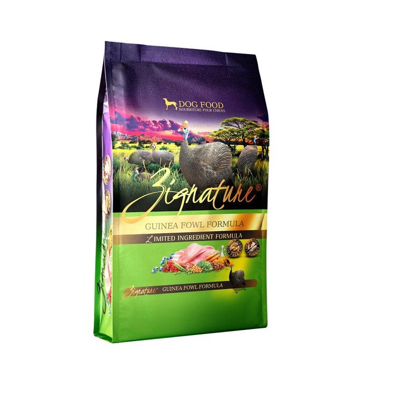Zignature Limited Ingredient Grain Free Guinea Fowl Dog Food 13.5 LB