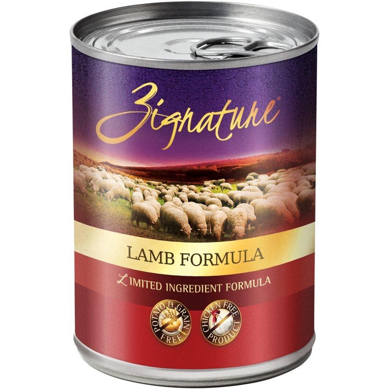 Zignature Limited Ingredient Grain Free Lamb Dog Food 12/13 oz