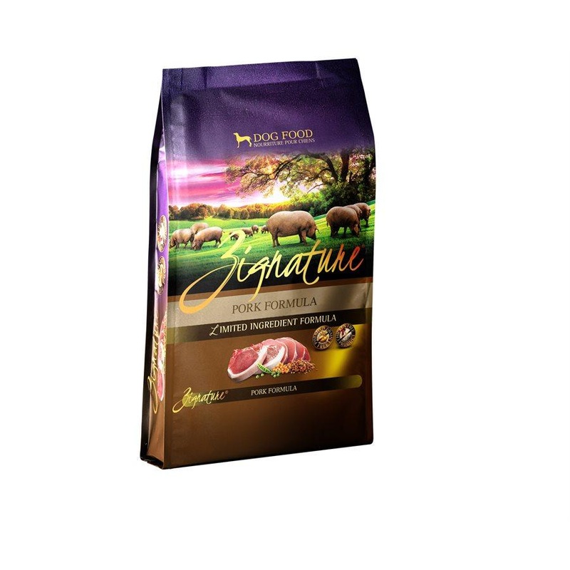 Zignature Limited Ingredient Grain Free Pork Dog Food 4 LB
