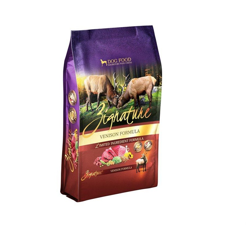 Zignature Limited Ingredient Grain Free Venison Dog Food 13.5 LB