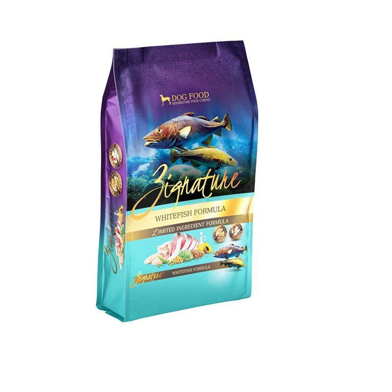 Zignature Limited Ingredient Grain Free Whitefish Dog Food 27 LB