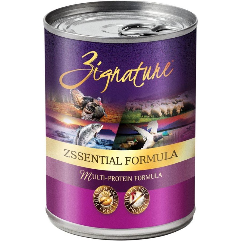 Zignature Limited Ingredient Grain Free Zssentials Dog Food 12/13 oz