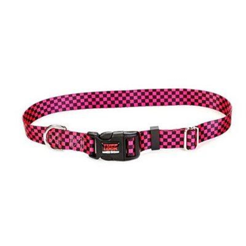 Reflex Collar 1"x25" Red Checker