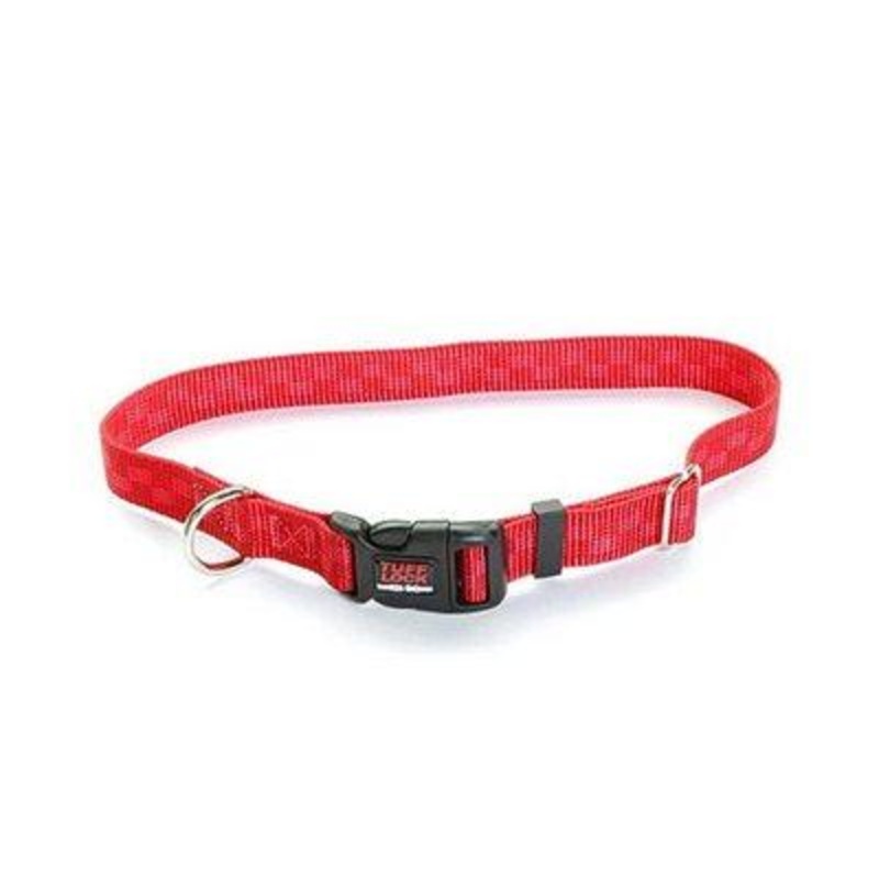 Reflex Collar 5/8"x13" Red Checker