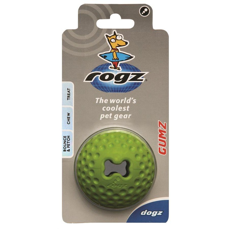 ROGZ Gumz Large 3" Dog Treat Ball