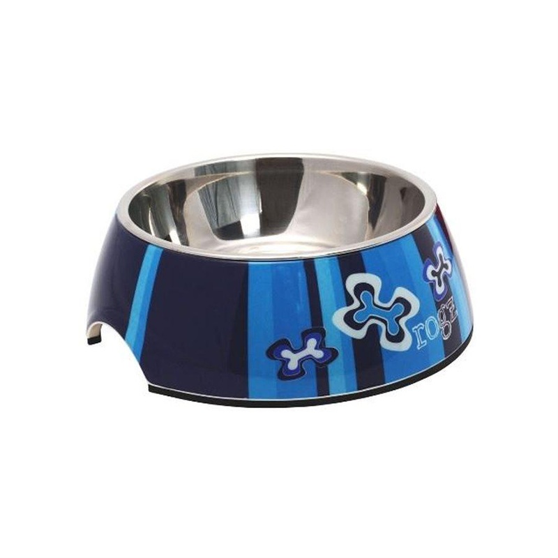 ROGZ Pupz Bubble Bowl Indigo Bones Medium