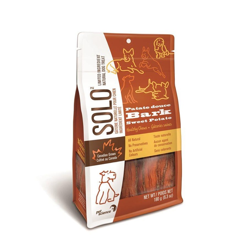 SOLO Pet Sweet Potato Bark Treats 180g
