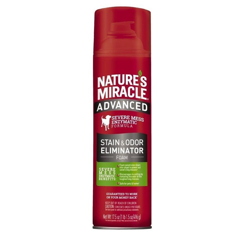 Spectrum Nature's Miracle Advanced Dog Stain & Odor Foam Aerosol 17.5oz
