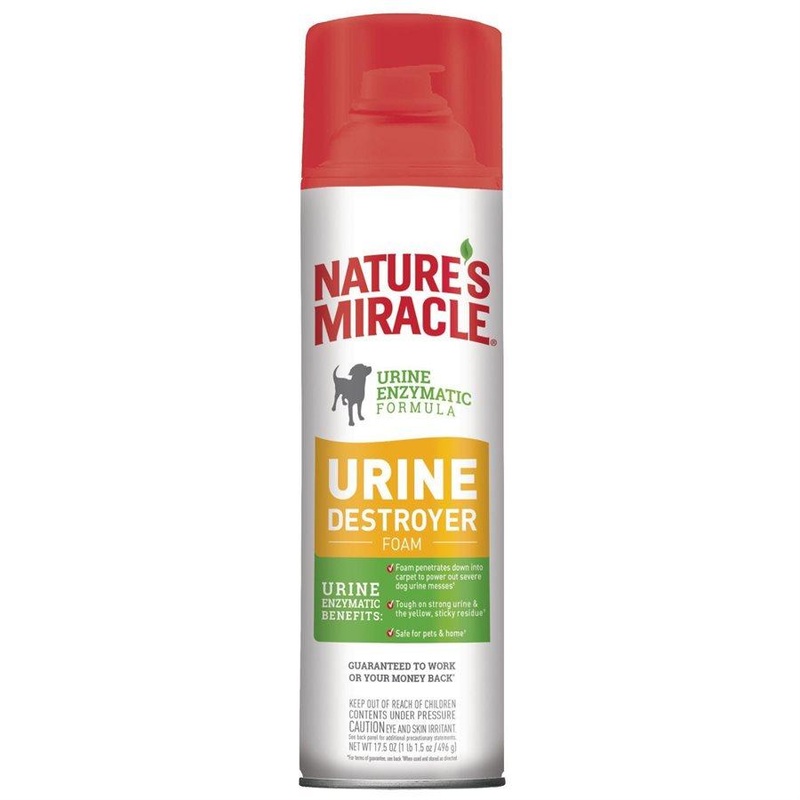 Spectrum Nature's Miracle Dog Stain Urine Destroyer Foam Aerosol 17.5oz