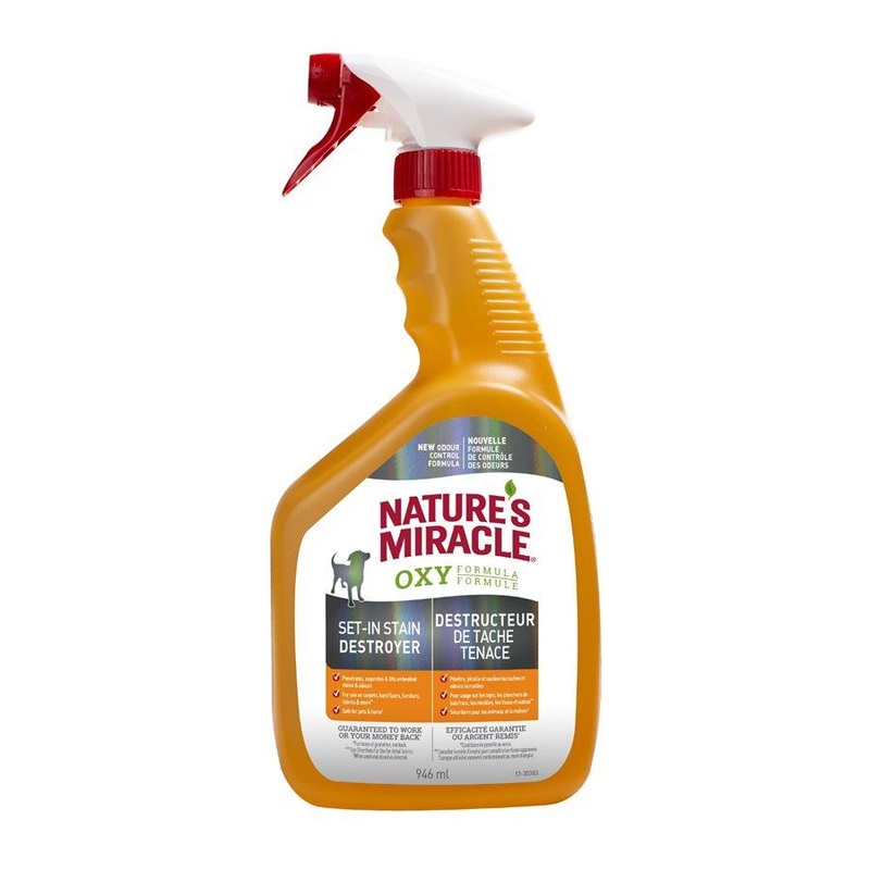 Spectrum Nature's Miracle Orange Oxy Stain & Odor Remover Spray 32oz