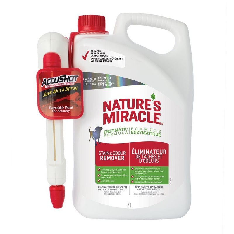 Spectrum Nature's Miracle Stain & Odor Remover Accushot 170oz