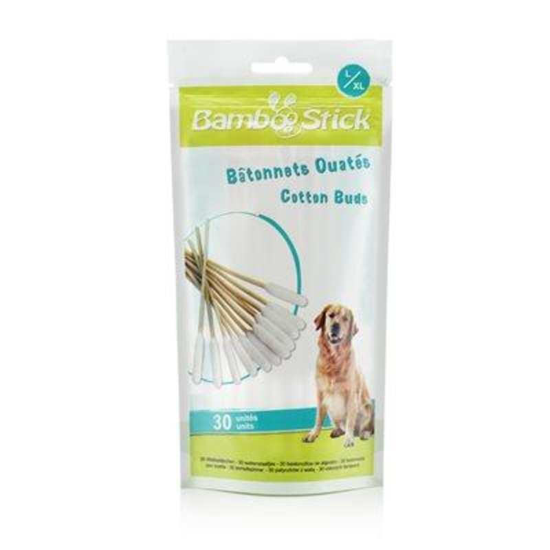 Tick Twister BambooStick Cotton Buds Large/Extra Large 30 Pack