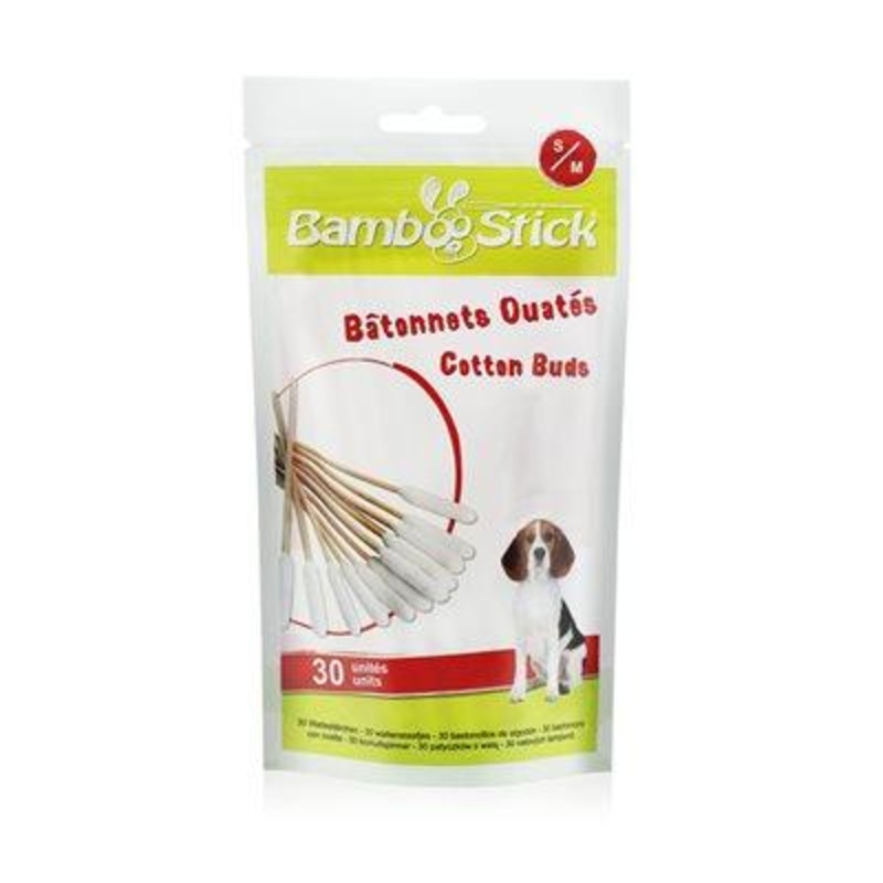 Tick Twister BambooStick Cotton Buds Small/Medium 30 Pack