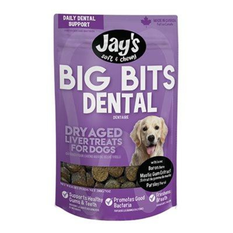Waggers Jay's Soft & Chewy Big Bits Dental 200g