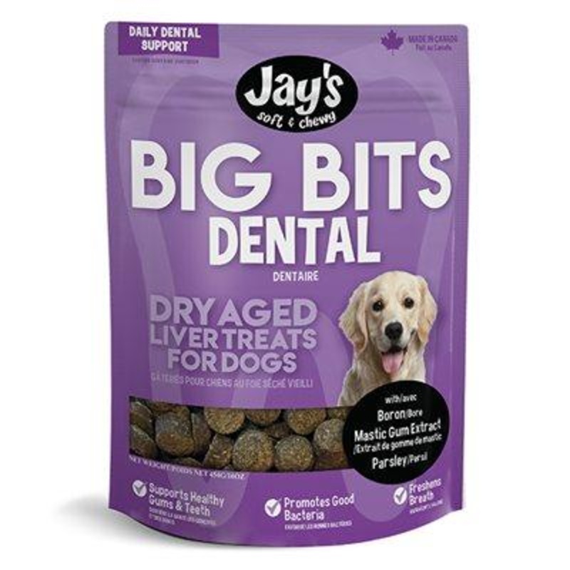 Waggers Jay's Soft & Chewy Big Bits Dental 454g
