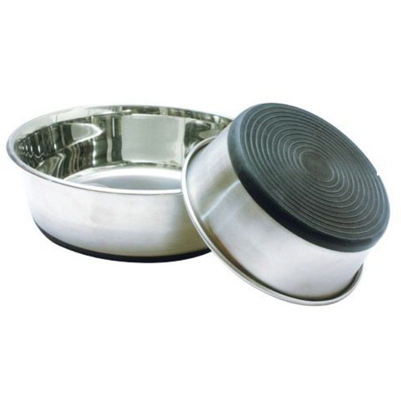 ADVANCE PET Stainless Steel Heavy Dog Bowl 1pt