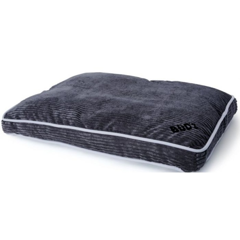 Bud-Z Corduroy Bed Grey Dog 35x23in