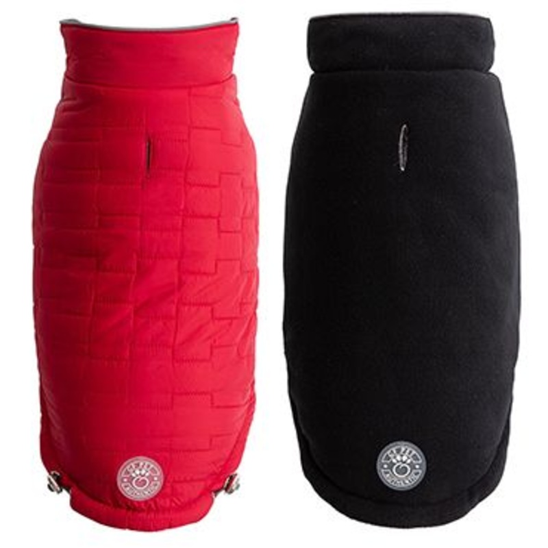 GF Pet Reversible Chalet Jacket Red Small Dog 1X1PC